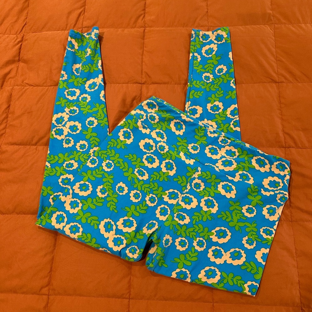 💛2/$25! LuLaRoe floral Leggings